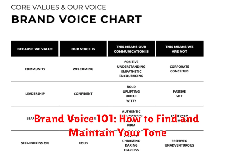 Brand Voice 101: How to Find and Maintain Your Tone