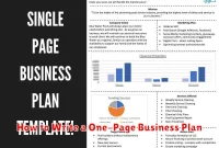 How to Write a One-Page Business Plan